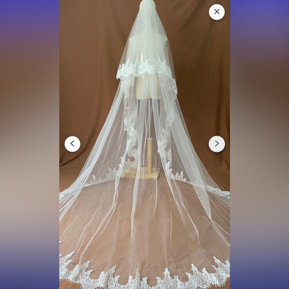 Cathedral Bridal Veil - Picture 1 of 9